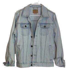 Cotton On 91 Women's Light Wash Denim Long Sleeeves Jacket Size S Sku 2973